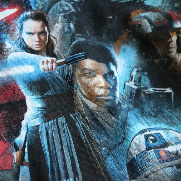 Star Wars The Last Jedi Graphic T-Shirt - Picture 6 of 9